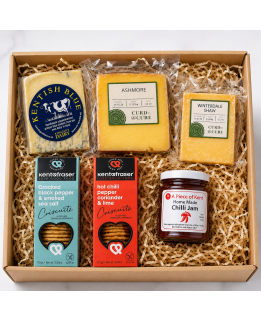 Kent Cheese, Crackers and Chiili Jam Set