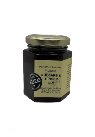 Winsford House Rhubarb & Ginger Jam 
