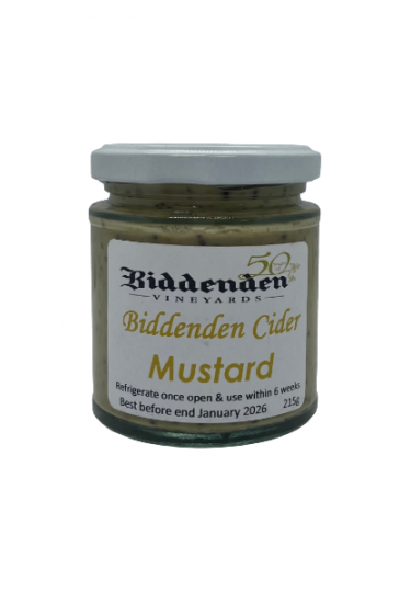 Sugar & Spice Biddenden Cider Mustard 215g