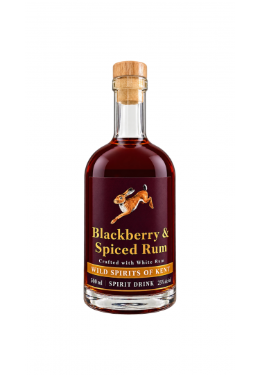 Wild Spirits of Kent Blackberry Infused Spiced Rum 500ml Bottle 
