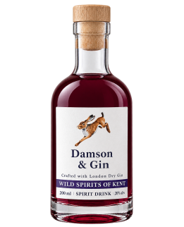Wild Spirits of Kent Damson Gin 200ml Bottle 