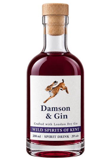 Wild Spirits of Kent Damson Gin 200ml Bottle 
