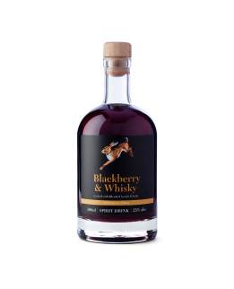 Wild Spirits of Kent Blackberry Infused Whisky 500ml Bottle 
