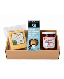 Kent Winterdale Shaw Cheese, Crackers and Chilli Jam Set Kent Winterdale Shaw Cheese, Crackers and Chilli Jam Set