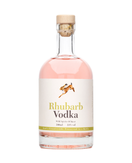 Wild Spirits of Kent Rhubarb Vodka 500ml Bottle Wild Spirits of Kent Rhubarb Vodka 500ml Bottle