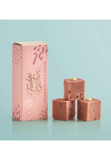Fudge Kitchen Strawberries & Cream Fudge Slider TRIO 63g