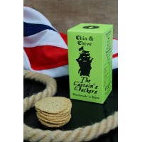 The Captains Crackers Chia & Chive