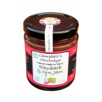 Campbell's Chutneys Rhubarb and Gin Jam 200g