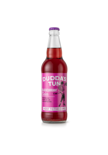 Dudda's Tun Cider Blackcurrant 500ml bottle