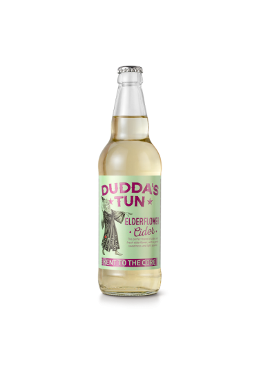 Dudda's Tun Cider Elderflower 500ml bottle